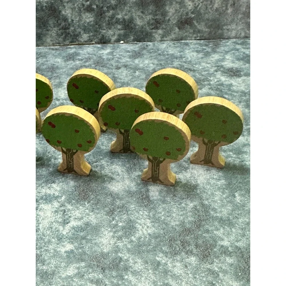 Thomas & Friends Wooden Green and Brown Apple Tree Figures